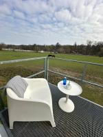 Půdorys ubytování Glamping - stylová maringotka v srdci Ladova kraje, poblíž hlavního města Prahy