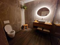 Een badkamer bij De Pingerhoeve