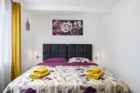 Postel nebo postele na pokoji v ubytování Apartments Stars