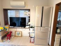 一棟貸ゲストハウス　パンジーにあるテレビまたはエンターテインメントセンター