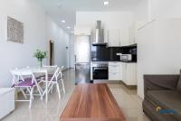 Kuchyň nebo kuchyňský kout v ubytování Lenas Modern Apartment