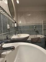 Koupelna v ubytování Apartmány pod horizontem