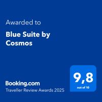 Certifikát, hodnocení, plakát nebo jiný dokument vystavený v ubytování Blue Suite by Cosmos
