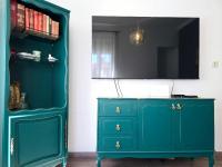 Televízia a/alebo spoločenská miestnosť v ubytovaní Apartment Zoey