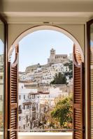 Nespecifikovaný výhled na destinaci Ibiza (město) nebo výhled na město při pohledu z hotelu