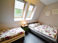 Posteľ alebo postele v izbe v ubytovaní 2-room apartment 30 m2, Rewal