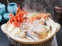 旅館の敷地内または近くでの食事または食べ物