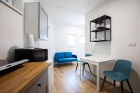 Kuchyň nebo kuchyňský kout v ubytování Amenity Apartmány Perná