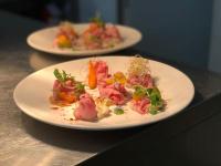 Mad på pensionatet eller i nærheden