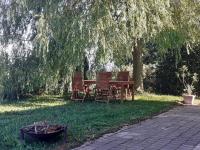 Zahrada ubytování Les Abeilles
