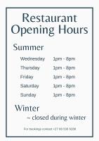 Certifikát, hodnocení, plakát nebo jiný dokument vystavený v ubytování River Front Estate