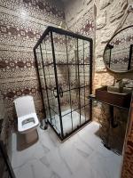 Koupelna v ubytování Sikeft Otel