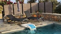 The swimming pool at or close to Villa Mavri Ruhige private Pool Villa, Meerblick