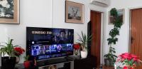 TV a/nebo společenská místnost v ubytování Apartman Club Vodice