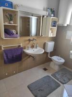 Koupelna v ubytování Apartman Club Vodice