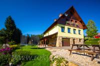 Zahrada ubytování Apartments Večerník Rokytnice