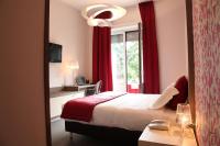 Łóżko lub łóżka w pokoju w obiekcie Hotel Tiziano - Gruppo Mini Hotel