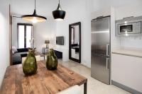 Kuchyň nebo kuchyňský kout v ubytování Suites Campo del Príncipe