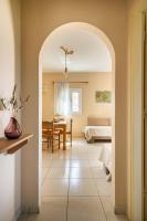 Posteľ alebo postele v izbe v ubytovaní Kefalonian Oneira Villas