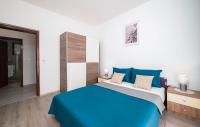 Posteľ alebo postele v izbe v ubytovaní Stunning Apartment In Fazana With Wifi