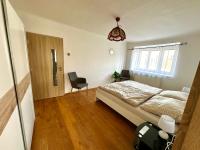 Postel nebo postele na pokoji v ubytování Apartmán Dolní Němčice