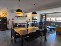 Posezení v ubytování loft CARRASKETA