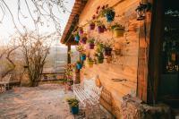 En balkon eller terrasse på Hotel Casa Cantera