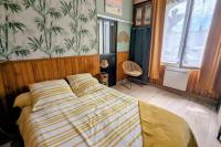 Posteľ alebo postele v izbe v ubytovaní Vacation house between port and beach with garage