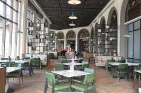 En restaurant eller et andet spisested på Wanda Jin Yan'an