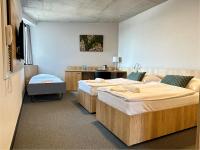 Postel nebo postele na pokoji v ubytování Hotel D1