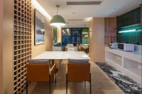 Η κουζίνα ή μικρή κουζίνα στο kaino -Natural Aesthetics Design Hotel -Guangzhou Yuexiu Beijing Road-International Trade Center Flagship Store