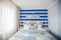 Łóżko lub łóżka w pokoju w obiekcie Hotel Ottaviano