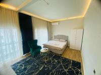 Postel nebo postele na pokoji v ubytování my blue butik otel