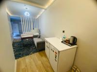 Kuchyň nebo kuchyňský kout v ubytování my blue butik otel