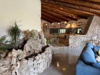 A seating area at Villa Federica