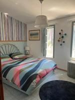 A bed or beds in a room at Villa Federica