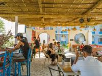 Restaurace v ubytování Moustache Pushkar