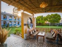 Balkón nebo terasa v ubytování Moustache Pushkar