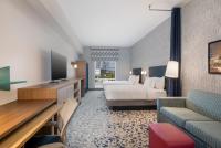 Home2 Suites By Hilton Houston Downtown Convention Centerにあるシーティングエリア