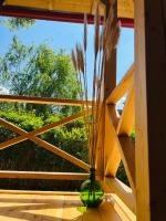 Balkon lub taras w obiekcie Cottage by the Lake