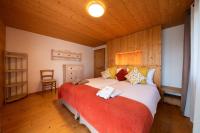 Postel nebo postele na pokoji v ubytování Chalet La Renarde