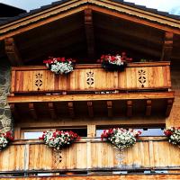 Balkón nebo terasa v ubytování Chalet La Renarde