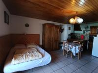 Posteľ alebo postele v izbe v ubytovaní Résidence Alpet I - Grand studio 2/4 personnes MAE-9184