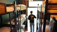 Ein Bett oder Betten in einem Zimmer der Unterkunft Onefam Amstel