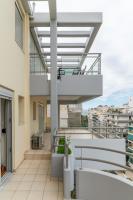 Balkón alebo terasa v ubytovaní Elvita Athens Sea View Maisonette
