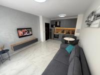 TV a/nebo společenská místnost v ubytování Horizont Apartment Sozopol