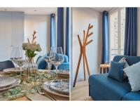 Plán poschodí v ubytovaní Résidence Porte Maillot Arc de triomphe by Studio prestige
