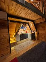 Půdorys ubytování Mabeynbungalov wooden house