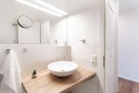 Koupelna v ubytování Seeschlösschen Wohnung 524