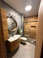 Kúpeľňa v ubytovaní Apartmani Sladić